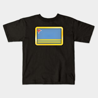 Country Flag of Aruba Kids T-Shirt